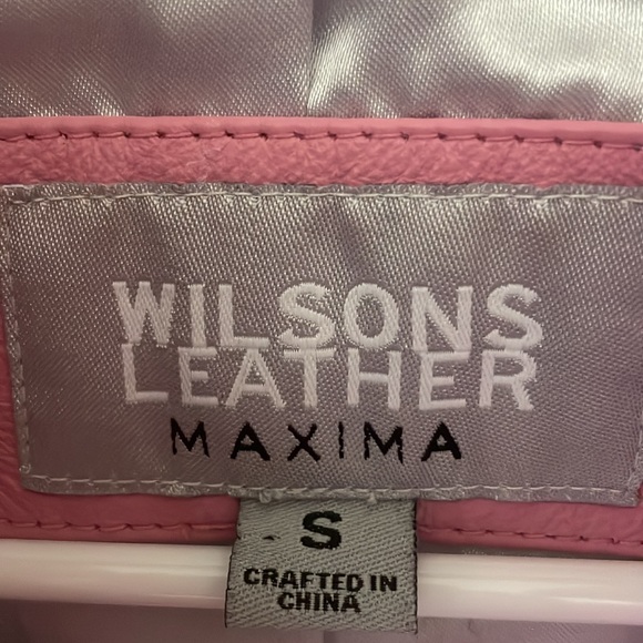 90s Y2K Pink Leather Moto Jacket - Picture 3 of 6